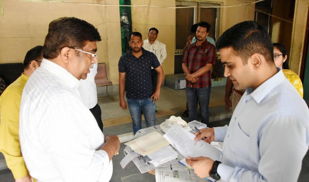 Chief Electoral Officer of Haryana inspected the EVM warehouse