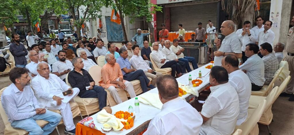 Ballabhgarh will be decorated with 20 thousand plants, Bus Adda Market Park will be beautified: Moolchand Sharma