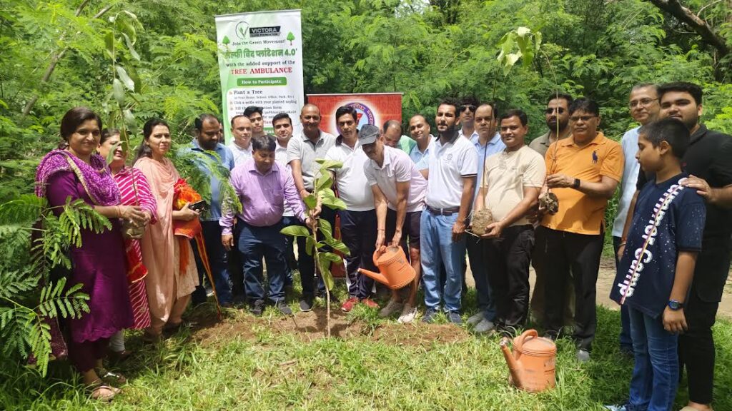 Marwari Yuva Manch Faridabad organized a grand tree plantation program