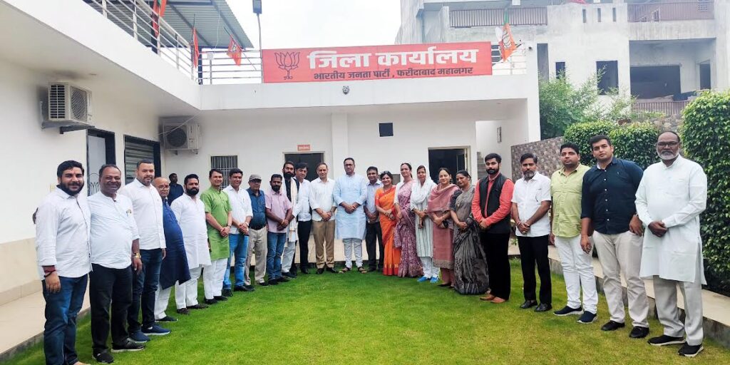 संगठन के लिए कार्यकर्ताओं का अनुशासित व निष्ठावान होना आवश्यक : सोहनपाल सिंह It is necessary for the workers to be disciplined and loyal to the organization: Sohanpal Singh