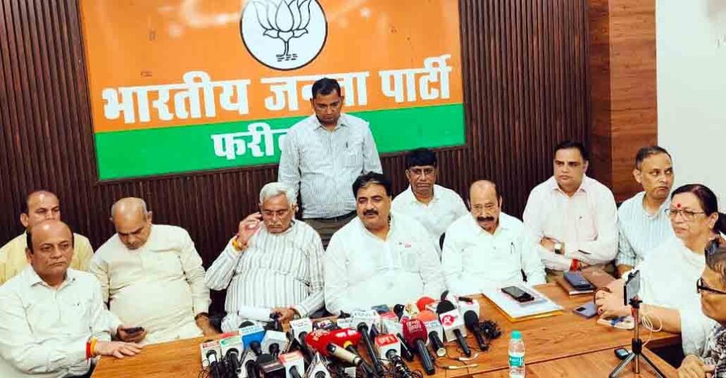 कांग्रेस ने अपने स्वार्थ के लिए देश का विभाजन कराया : कृष्ण लाल मिड्डा Congress divided the country for its own selfish interests: Krishan Lal Midda
