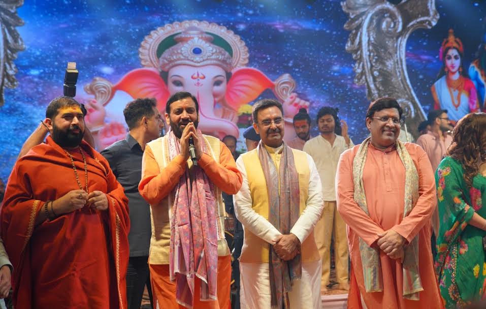 गणपति महोत्सव भारतीय संस्कृति, आस्था और भाईचारे का संगम : मुख्यमंत्री नायब सिंह सैनी Ganpati festival is a confluence of Indian culture, faith and brotherhood: Chief Minister Naib Singh Saini