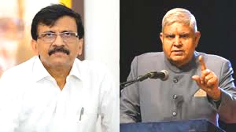 संजय राउत ने पूछा- जगदीप धनखड़ कहां हैं:अमित शाह को लेटर लिखा Sanjay Raut asked- where is Jagdeep Dhankhar: wrote a letter to Amit Shah