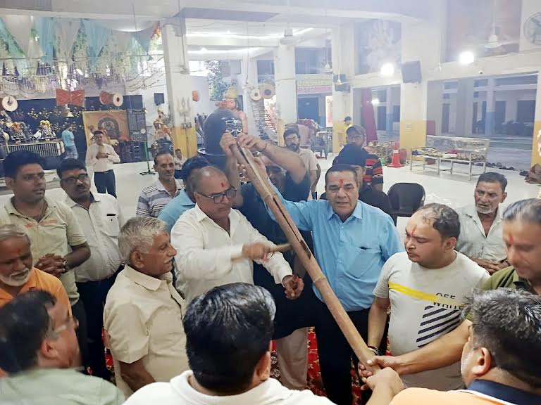सिद्धपीठ श्री हनुमान मंदिर व पंजाबी सभा मिलकर बनाएंगे दशहरा पर्व Siddhpeeth Shri Hanuman Mandir and Punjabi Sabha will jointly celebrate Dussehra festival