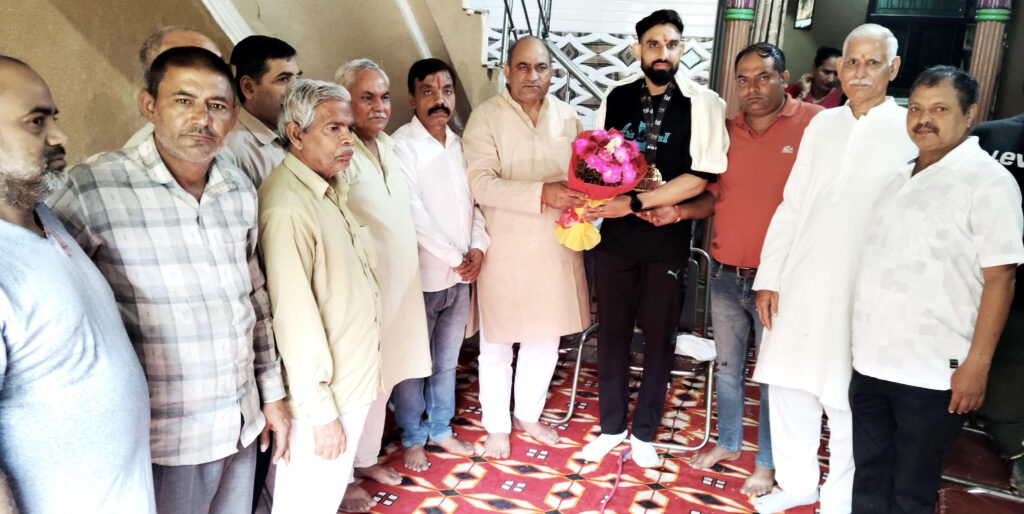 Jaydatt made Faridabad proud across the country by winning the medal: Baljeet Kaushik