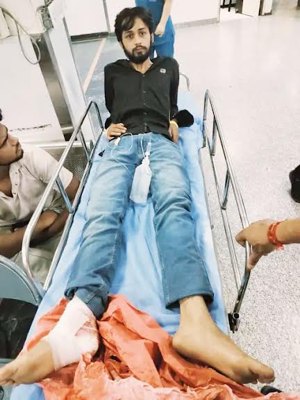 पुलिस मुठभेड़ में रोहतक का इनामी बदमाश जख्मी Rohtak's wanted criminal injured in police encounter