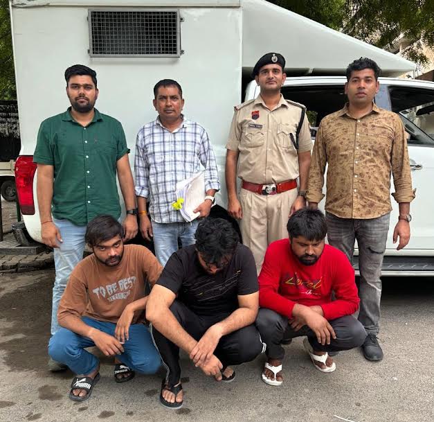क्रेडिट कार्ड की लिमिट बढ़ाने के नाम पर ठगी, तीन आरोपित गिरफ्तार Fraud in the name of increasing credit card limit, three accused arrested