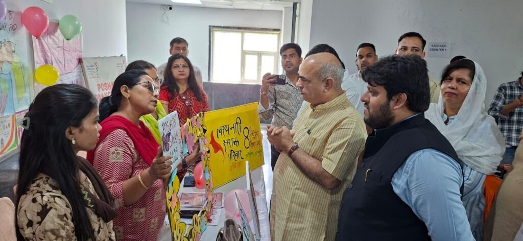 दीनदयाल लाडो लक्ष्मी योजना का बल्लभगढ़ में भव्य शुभारंभ, स्थानीय महिलाओं को मिलेगा आर्थिक सशक्तिकरण Deendayal Lado Laxmi Yojana launched in Ballabhgarh, local women will get economic empowerment
