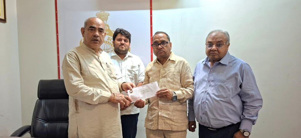 बल्लभगढ़ की दो गौशालाओं को हरियाणा सरकार ने दी एक करोड़ से अधिक की सहायता राशि: मूलचंद शर्मा Haryana government gave more than one crore rupees as aid to two Gaushalas of Ballabhgarh: Moolchand Sharma