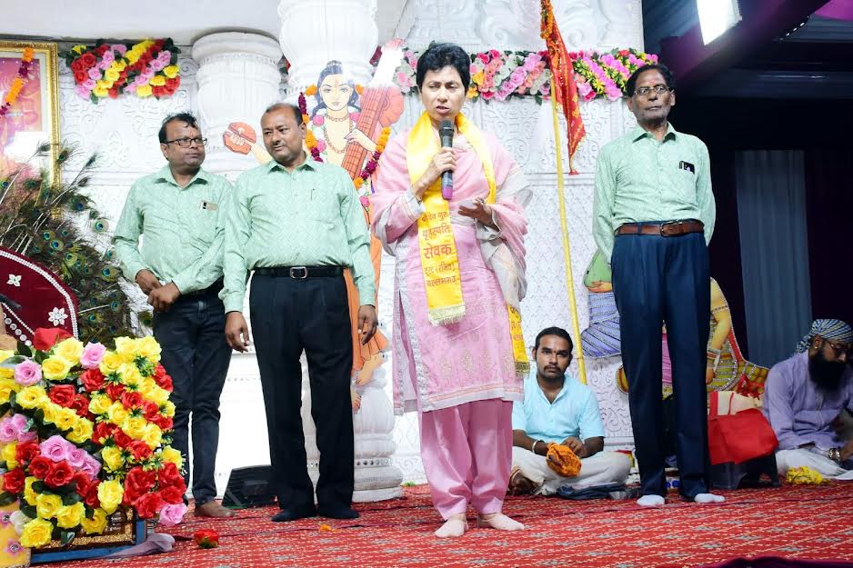 धार्मिक कथाओं से सर्व समाज का होता है विकास : कुमारी सैलजा Religious stories lead to development of the entire society: Kumari Selja