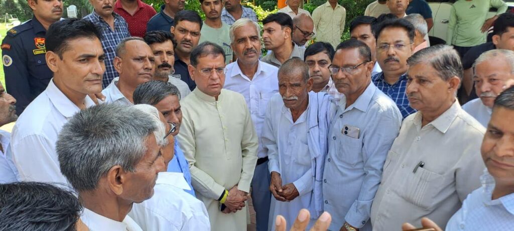 मंत्री राजेश नागर ने राशन में गबन की शिकायत पर दिखाई सख्ती Minister Rajesh Nagar showed strictness on the complaint of embezzlement in ration