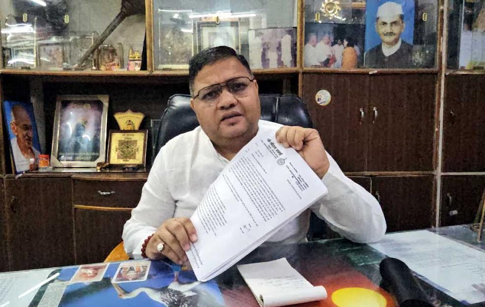 घोटाले में बीडीपीओ पूजा शर्मा की गिरफ्तारी सिर्फ लीपा पोती : नीरज शर्मा The arrest of BDPO Pooja Sharma in the scam is just a cover-up: Neeraj Sharma