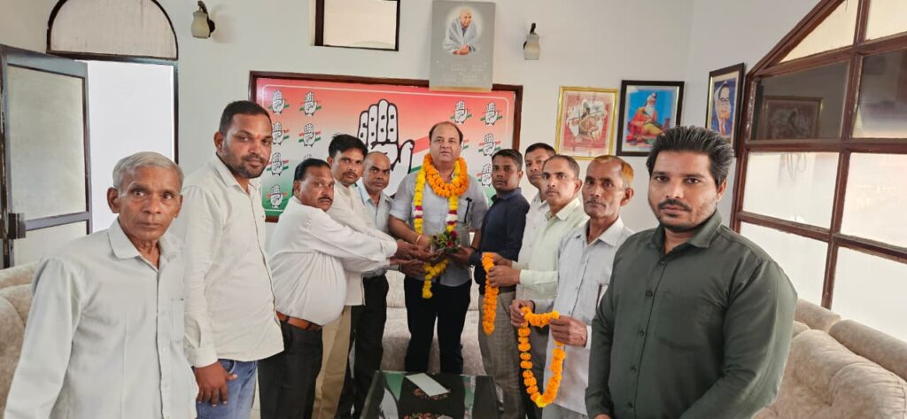 सर्व समाज का सम्मान करती है कांग्रेस पार्टी : सुमित गौड़ Congress party respects all sections of society: Sumit Gaur