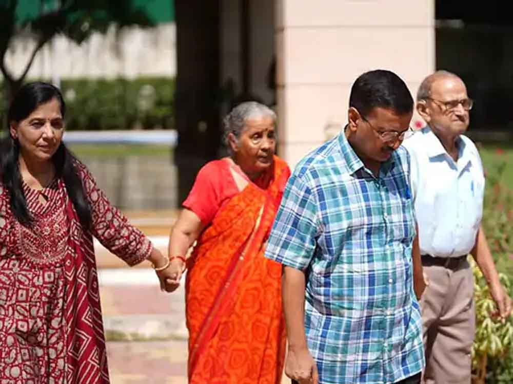 अरविंद केजरीवाल को दिल्ली में टाइप-7 बंगला अलॉट:नया पता-95 लोधी एस्टेट Arvind Kejriwal allotted a Type-7 bungalow in Delhi: New address: 95 Lodhi Estate