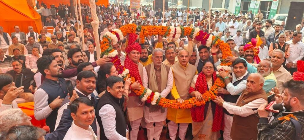 बल्लभगढ़ जाम फ्री ! केंद्रीय मंत्री का ऐलान-7 लेन का होगा अंडरपास व ओवरब्रिज Ballabhgarh is jam-free! Union Minister announces 7-lane underpass and overbridge