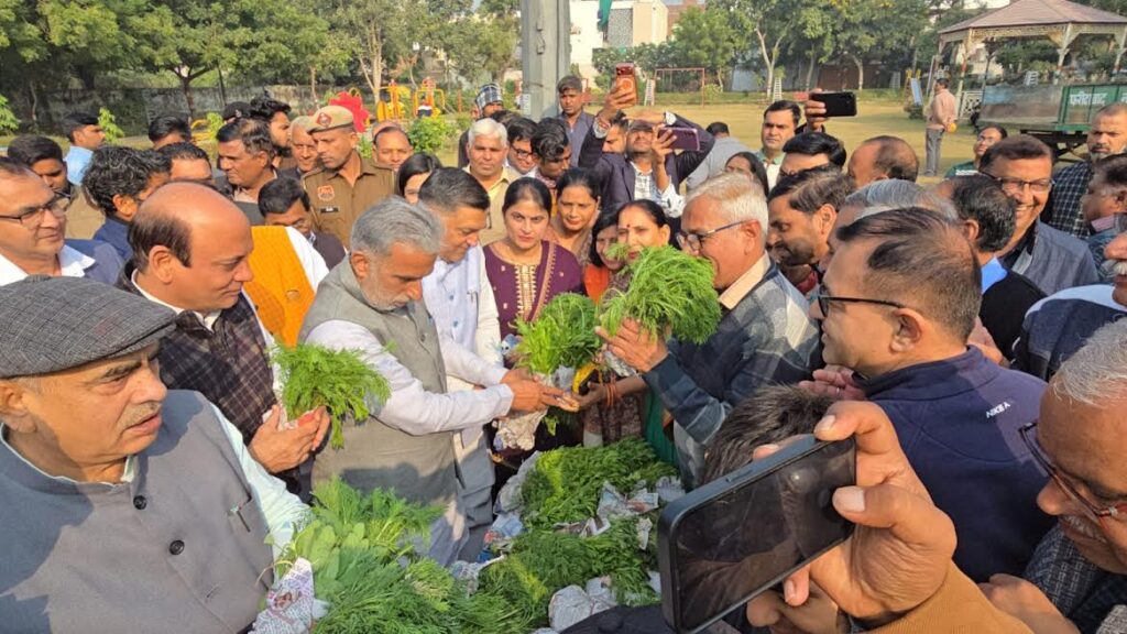 शहर को खूबसूरत बनाने में आमजन की भूमिका सबसे अहम : कृष्ण पाल गुर्जर The role of common people is most important in making the city beautiful: Krishna Pal Gurjar