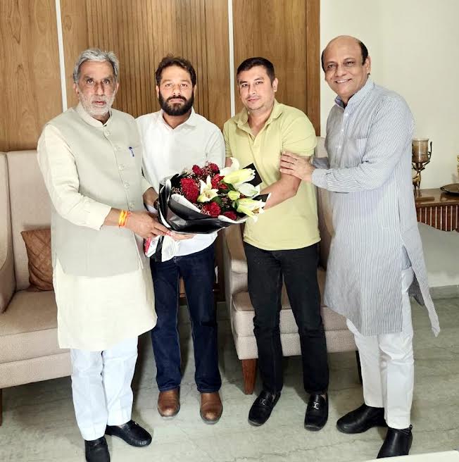 भाजपा की असली पूंजी उसके कर्मठ और मेहनती कार्यकर्ता : कृष्णपाल गुर्जर The BJP's real asset is its hardworking and dedicated workers: Krishan Pal Gurjar