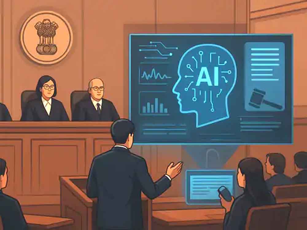 CJI बोले-हम नहीं चाहते AI न्यायिक प्रक्रिया पर हावी हो CJI said – we do not want AI to dominate the judicial process