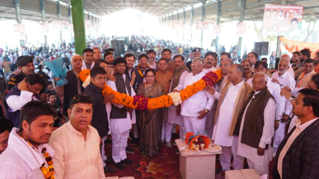 सभी क्षेत्रों का विकास कर रहे मुख्यमंत्री नायब सिंह सैनी : राजेश नागर Chief Minister Nayab Singh Saini is developing all sectors: Rajesh Nagar
