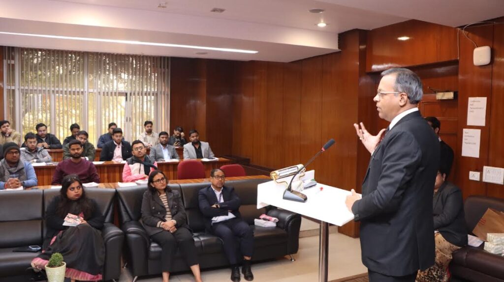 ग्रिड-इंडिया के इंजीनियर ट्रेनी के लिए 11-सप्ताह इंडक्शन प्रशिक्षण कार्यक्रम का शुभारंभ Grid-India launches 11-week induction training program for engineer trainees.