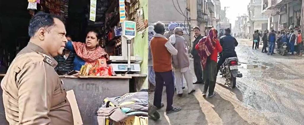 मोदी चौक पर दिनदहाड़े ‘गन प्वाइंट’ पर बदमाशों ने सेल्समैन से छीनी डेढ़ लाख की नकदी At Modi Chowk, in broad daylight, miscreants robbed a salesman of Rs. 1.5 lakh in cash at gunpoint.
