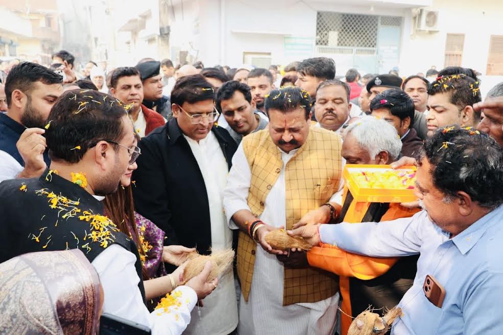 ओल्ड फरीदाबाद के समग्र विकास का रोडमैप तैयार: कैबिनेट मंत्री विपुल गोयल Roadmap prepared for the overall development of Old Faridabad: Cabinet Minister Vipul Goel