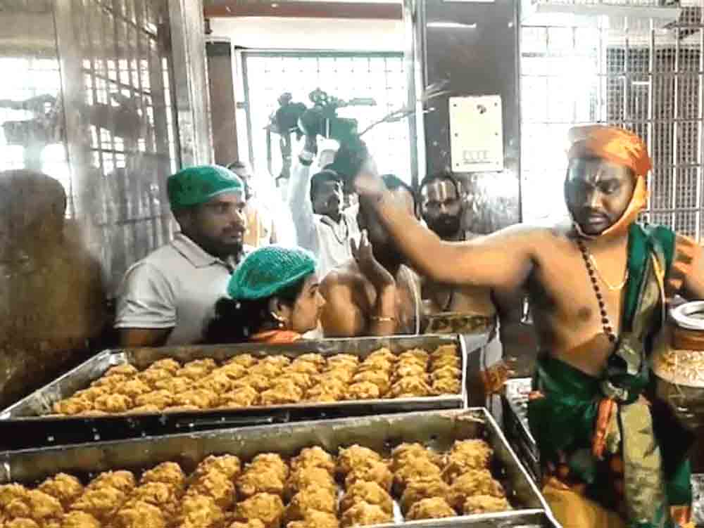 तिरुपति मंदिर बोर्ड बोला-लड्डू मामले में क्लीन चिट नहीं दी Tirupati Temple Board says no clean chit given in laddu case