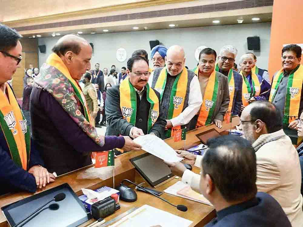 नितिन नबीन भाजपा के 12वें राष्ट्रीय अध्यक्ष होंगे:विरोध में कोई उम्मीदवार खड़ा नहीं हुआ Nitin Naveen will be the 12th national president of the BJP; no candidate stood against him.