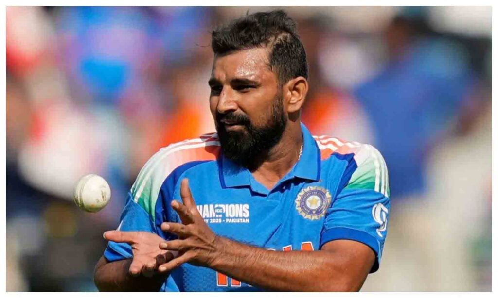 मोहम्मद शमी को चुनाव आयोग का नोटिस:SIR फॉर्म में गड़बड़ियां मिलीं Mohammed Shami receives notice from the Election Commission: Irregularities found in the SIR form.