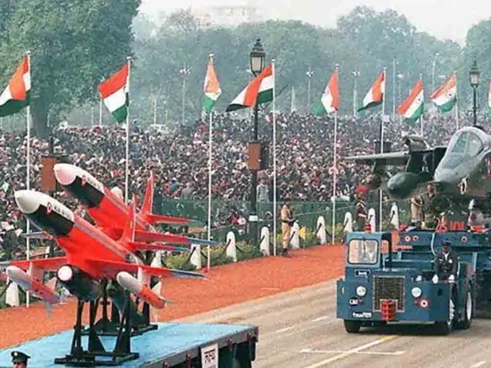गणतंत्र दिवस समारोह- बैठने वाली सीट के नाम नदियों पर Republic Day celebrations - Seating areas named after rivers.