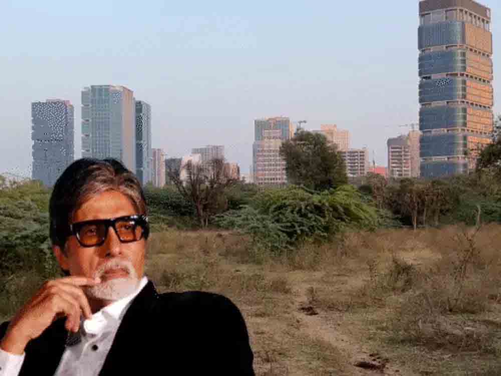 गुजरात-अमिताभ की जमीन की कीमत 30 गुना बढ़ने का दावा Gujarat: Claim that Amitabh Bachchan's land value increased 30 times.