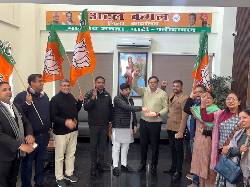 विकास, सुशासन और सशक्त नेतृत्व पर जनता ने फिर जताया अटूट विश्वास : पंकज पूजन रामपाल The public has once again expressed its unwavering faith in development, good governance, and strong leadership: Pankaj Poojan Rampal