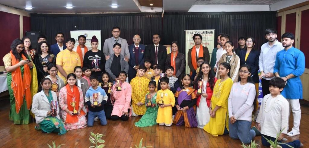 Satyug Darshan Sangeet Kala Kendra is imparting classical music as well as spiritual knowledge to the children: R.P. Hans