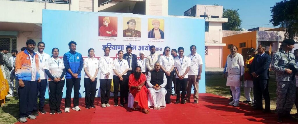 Shyam Kumar of Faridabad became the national judge in Yogasana.