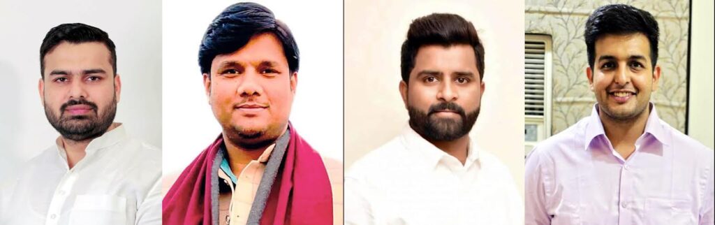 Young BJP leaders from Faridabad took up election duty in West Bengal