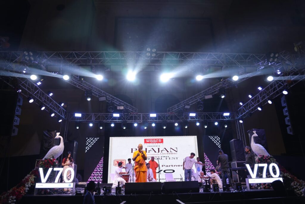 First ever Bhajan Clubbing organised in Faridabad, over 1200 people participated