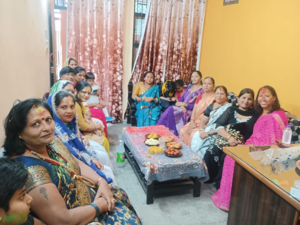 Holi Milan Celebration of BJP Mahila Morcha Palwal
