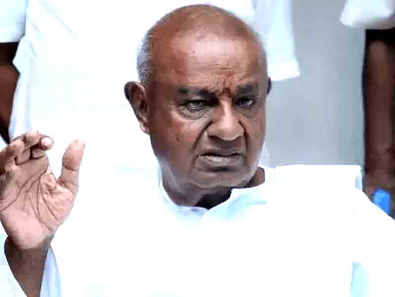 पूर्व PM देवगौड़ा ने राहुल के प्रदर्शन की आलोचना की Former PM Deve Gowda criticised Rahul's performance