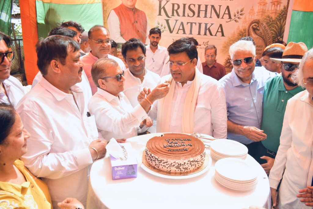 Inauguration of 'Krishna Vatika' Ecovan in Sector-15, message of environmental protection given
