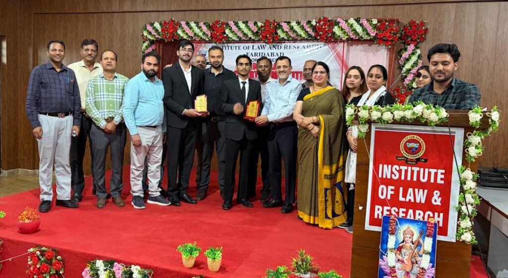 Intra Moot Court Competition Successfully Organized at Institute of Law and Research