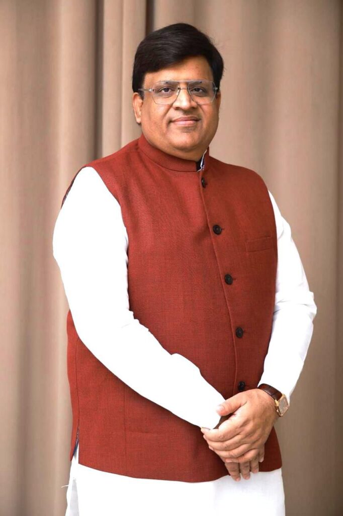 नगर निकाय चुनाव में भाजपा की प्रचंड विजय विकास, सुशासन और जनता के अटूट विश्वास की जीत : कैबिनेट मंत्री श्री विपुल गोयल The BJP's resounding victory in the municipal body elections is a triumph of development, good governance, and the unwavering trust of the people: Cabinet Minister Shri Vipul Goel.
