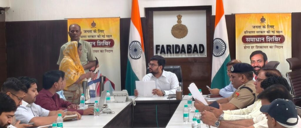समाधान शिविर में दूर हो रही हैं जनता की समस्याएं : अंकित कुमार Public problems are being resolved in the Samadhan Camp: Ankit Kumar