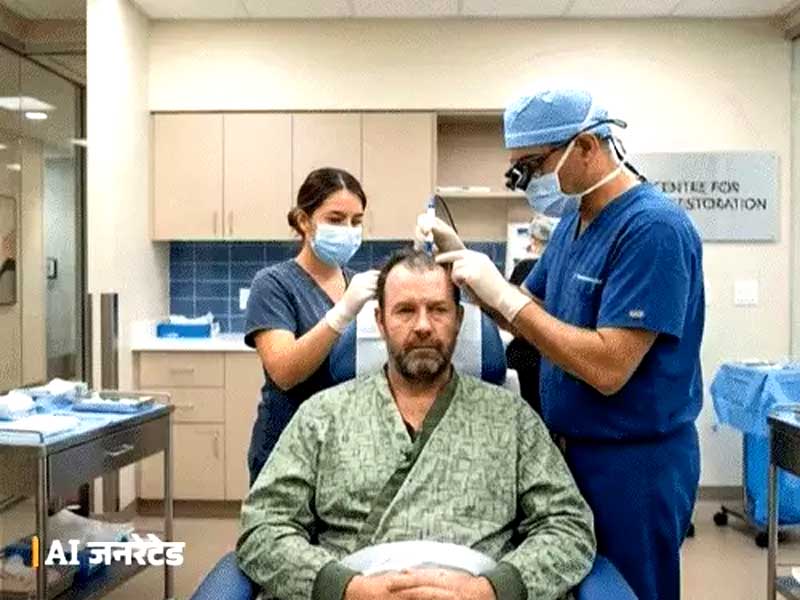 भारत में घुसपैठ के बाद आतंकी ने हेयर ट्रांसप्लांट कराया Terrorist undergoes hair transplant after infiltrating into India