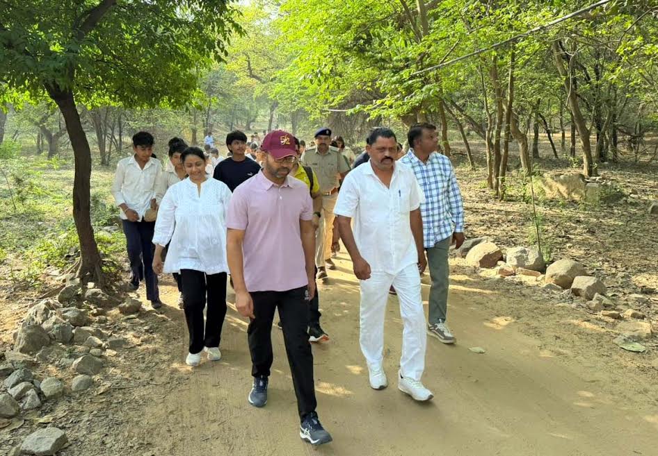 अंतर्राष्ट्रीय जैव विविधता दिवस 2026 पर प्रकृति भ्रमण आयोजित Nature walks organised on International Day for Biological Diversity 2026