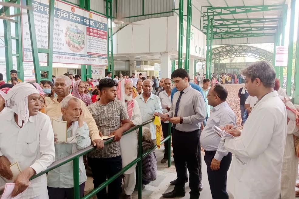 हरियाणा स्वास्थ्य विभाग निदेशक डॉ. ब्रह्म दीप ने किया अस्पतालों का निरीक्षण Haryana Health Department Director Dr. Brahm Deep inspected the hospitals.
