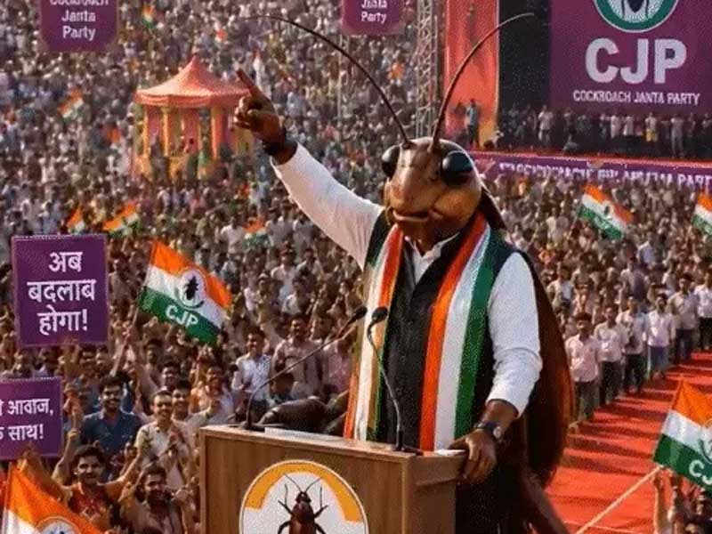 कॉकरोच जनता पार्टी के फाउंडर 6 जून को भारत लौटेंगे Cockroach Janata Party founder to return to India on June 6