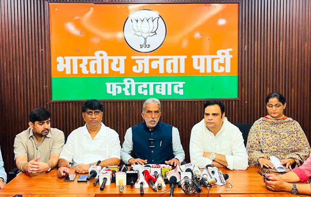 मोदी सरकार के 12 साल बने देश के इतिहास का स्वर्णिम अध्याय : कृष्णपाल गुर्जर The 12 years of the Modi government have become a golden chapter in the country's history: Krishan Pal Gurjar
