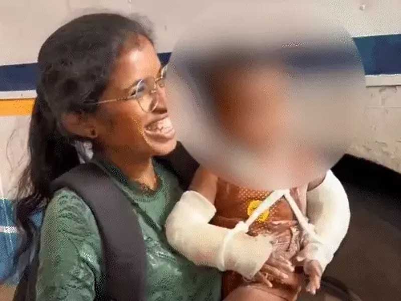 केरलम में डेढ़ साल के बच्चे की मारपीट से मौत:लाइटर-सिगरेट से पैर जलाए One-and-a-half-year-old boy beaten to death in Kerala; legs burned with lighter and cigarette