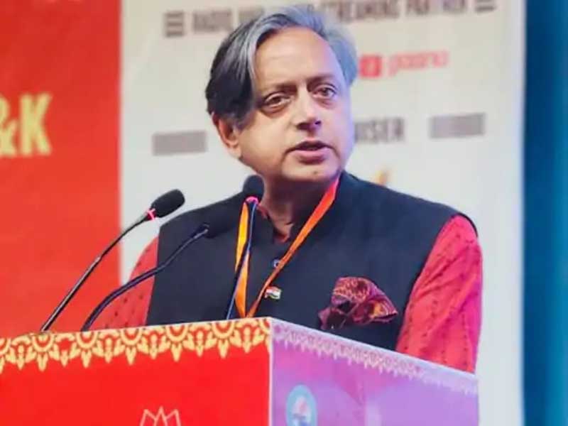 थरूर बोले- जम्मू-कश्मीर की स्थिति में सुधार:वहां मुझे पॉजिटिव महसूस हुआ Tharoor says situation in Jammu & Kashmir has improved; I felt positive there.