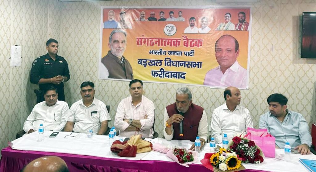 In 12 years, the Modi government has created a golden chapter of service and good governance: Krishan Pal Gurjar